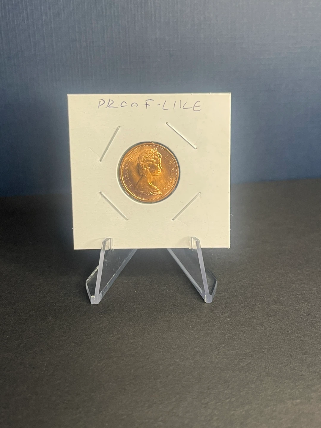1967 1 cent coin | Proof-like