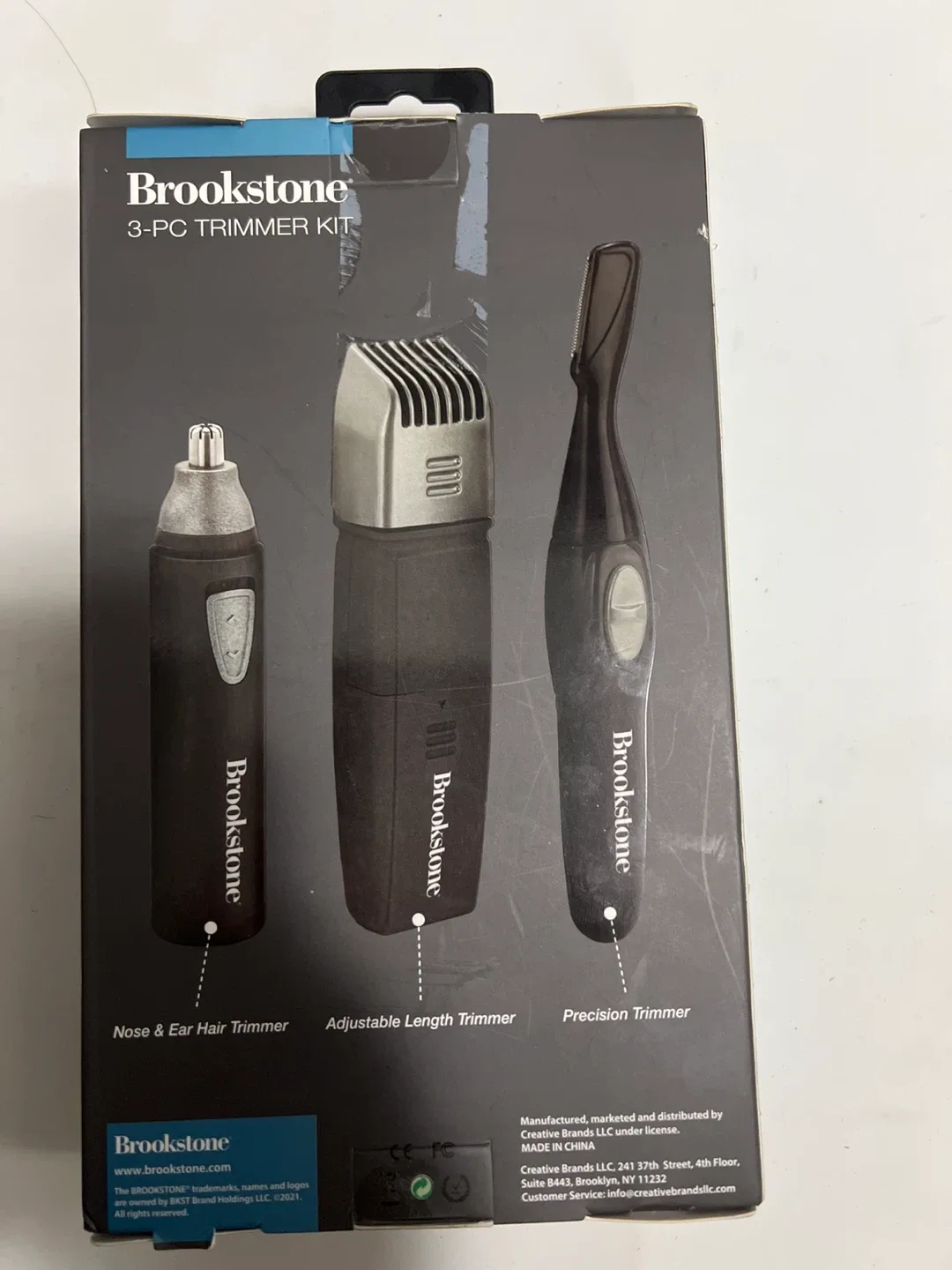 Brookstone 3-PC Trimmer Kit - New in Box image indicator(2)
