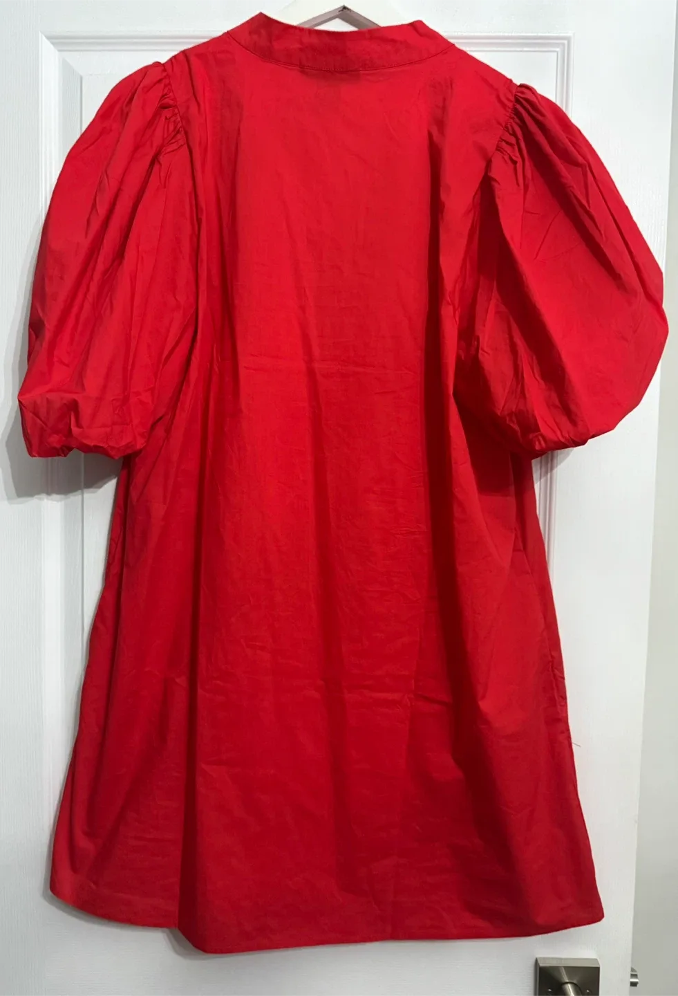 Rachel Zoe Red Cotton Dress - Size XL image indicator(3)