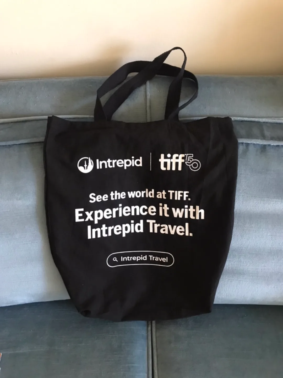“TIFF 50” Tote + ✨FREE New Travel Magazine thumbnail