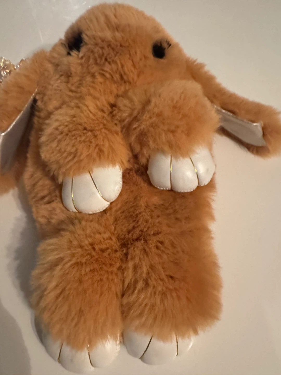 Brown Plush Bunny Shoulder Bag - photo 3