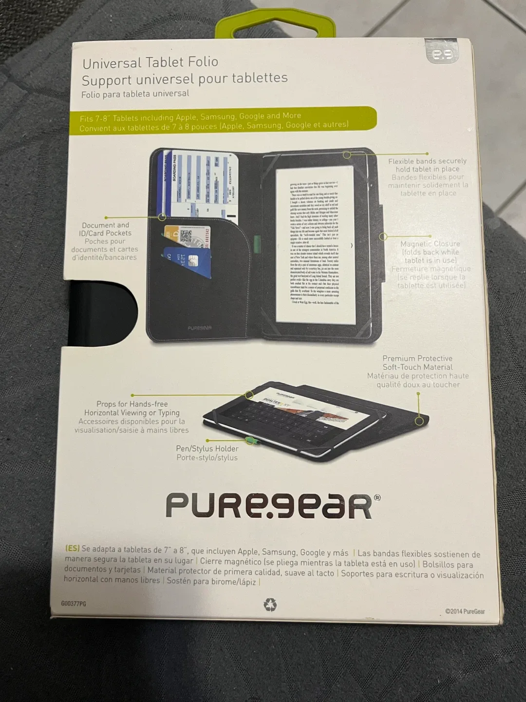 Puregear Universal Tablet Folio 7-8 inch image indicator(2)