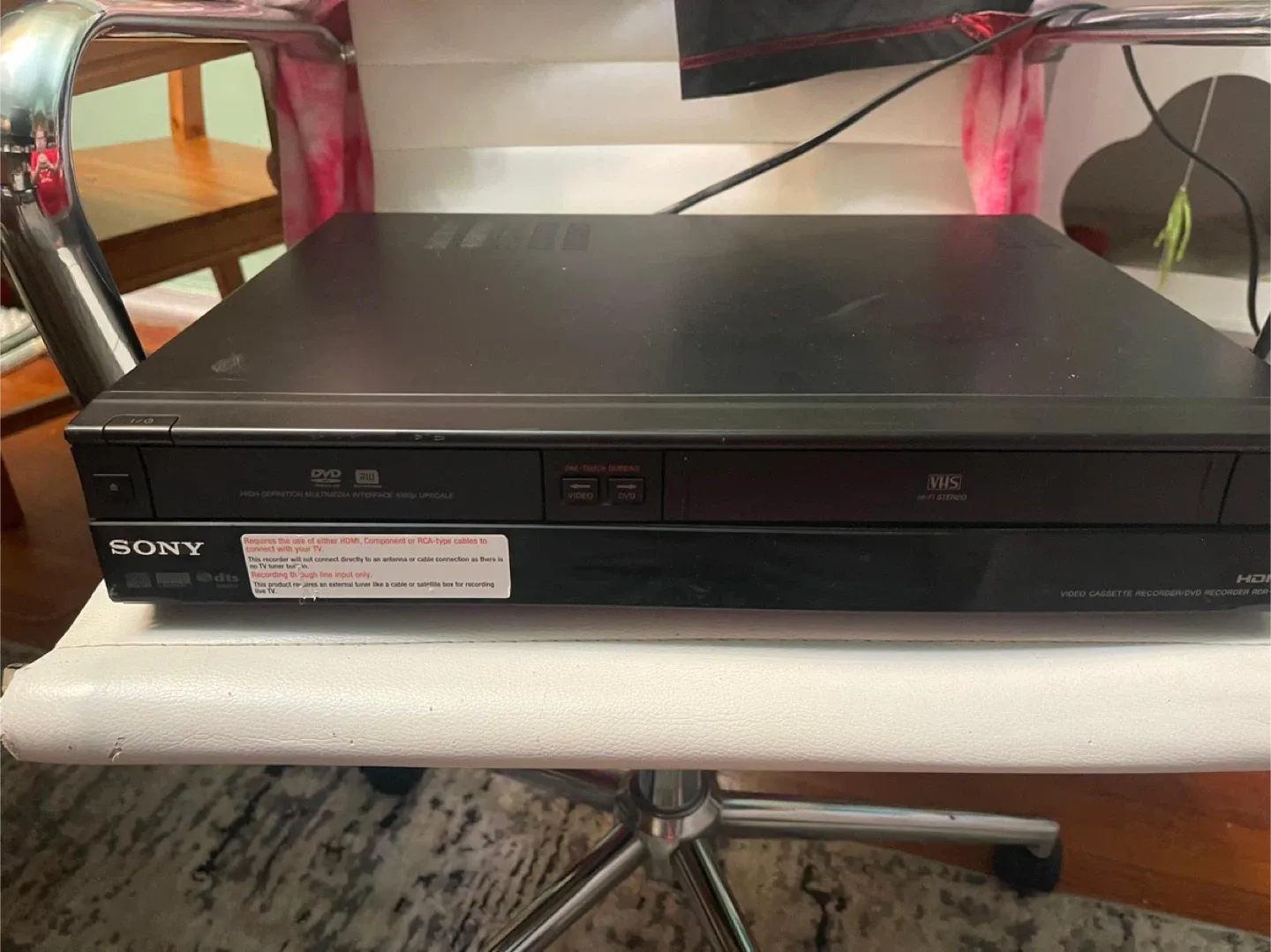 Sony DVD VHS Combo Player image indicator(5)