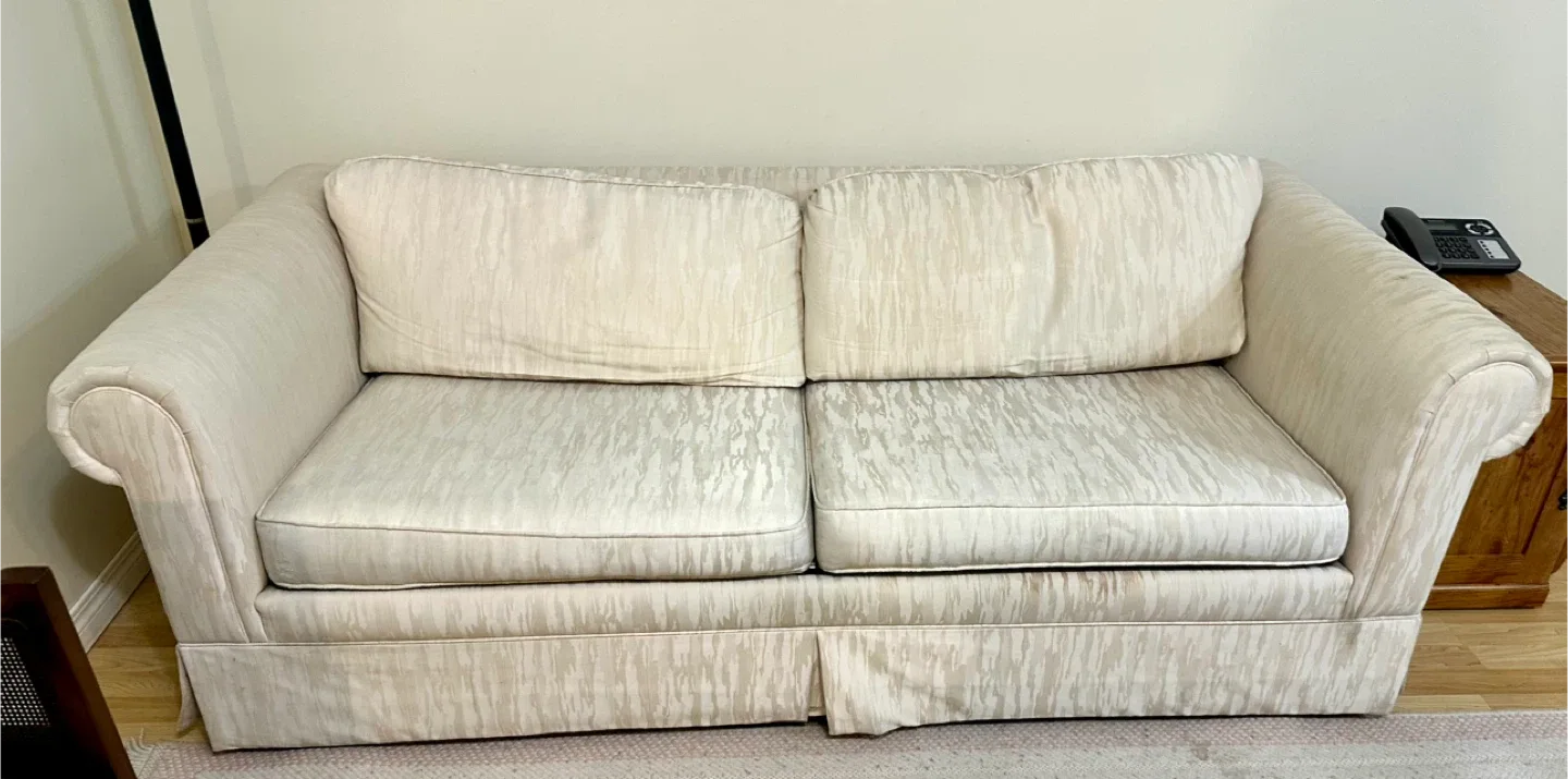 Pull-Out Sofa Bed - Beige thumbnail