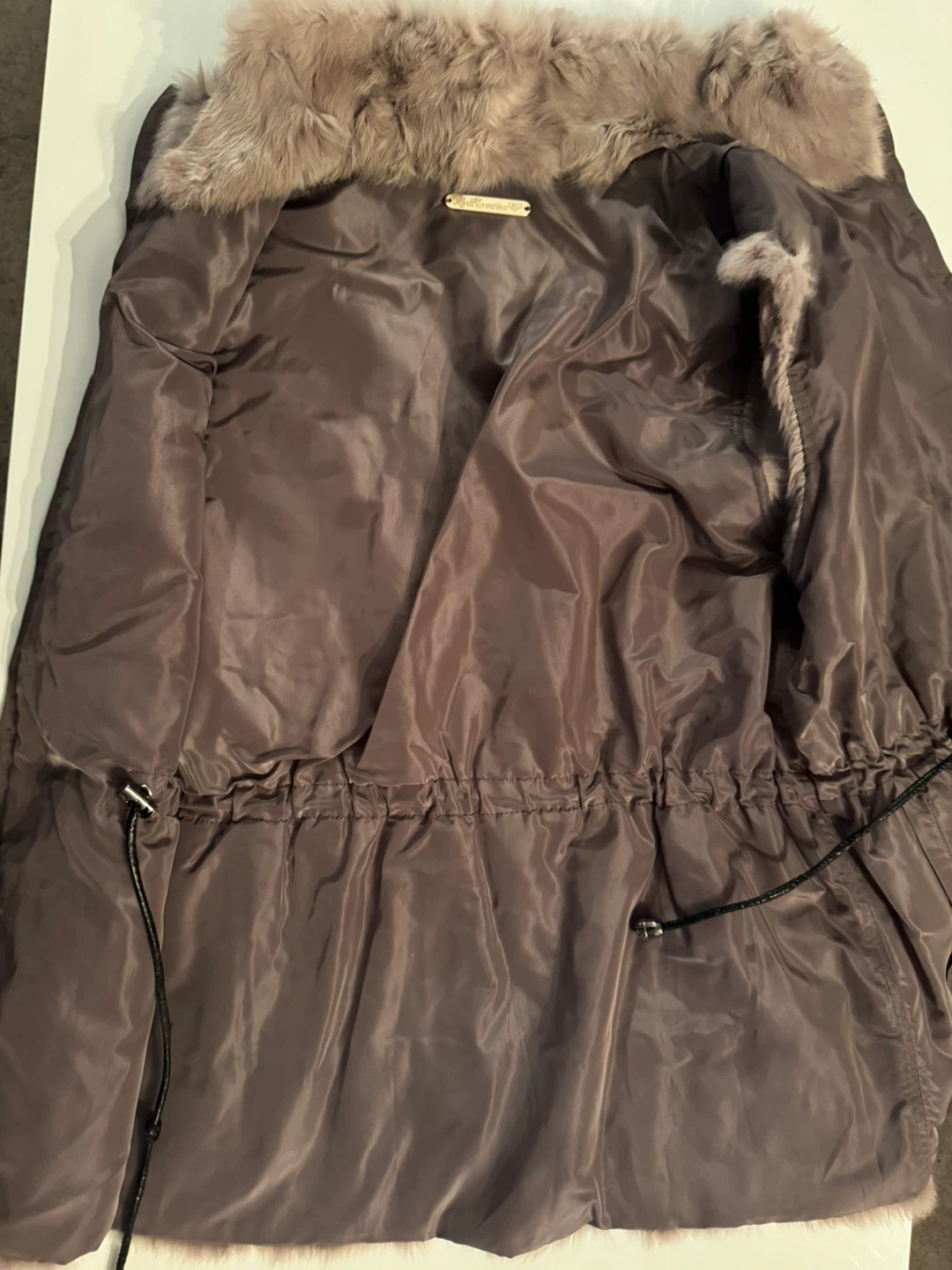 Real Leather Fur Vest Size S/M - photo 4