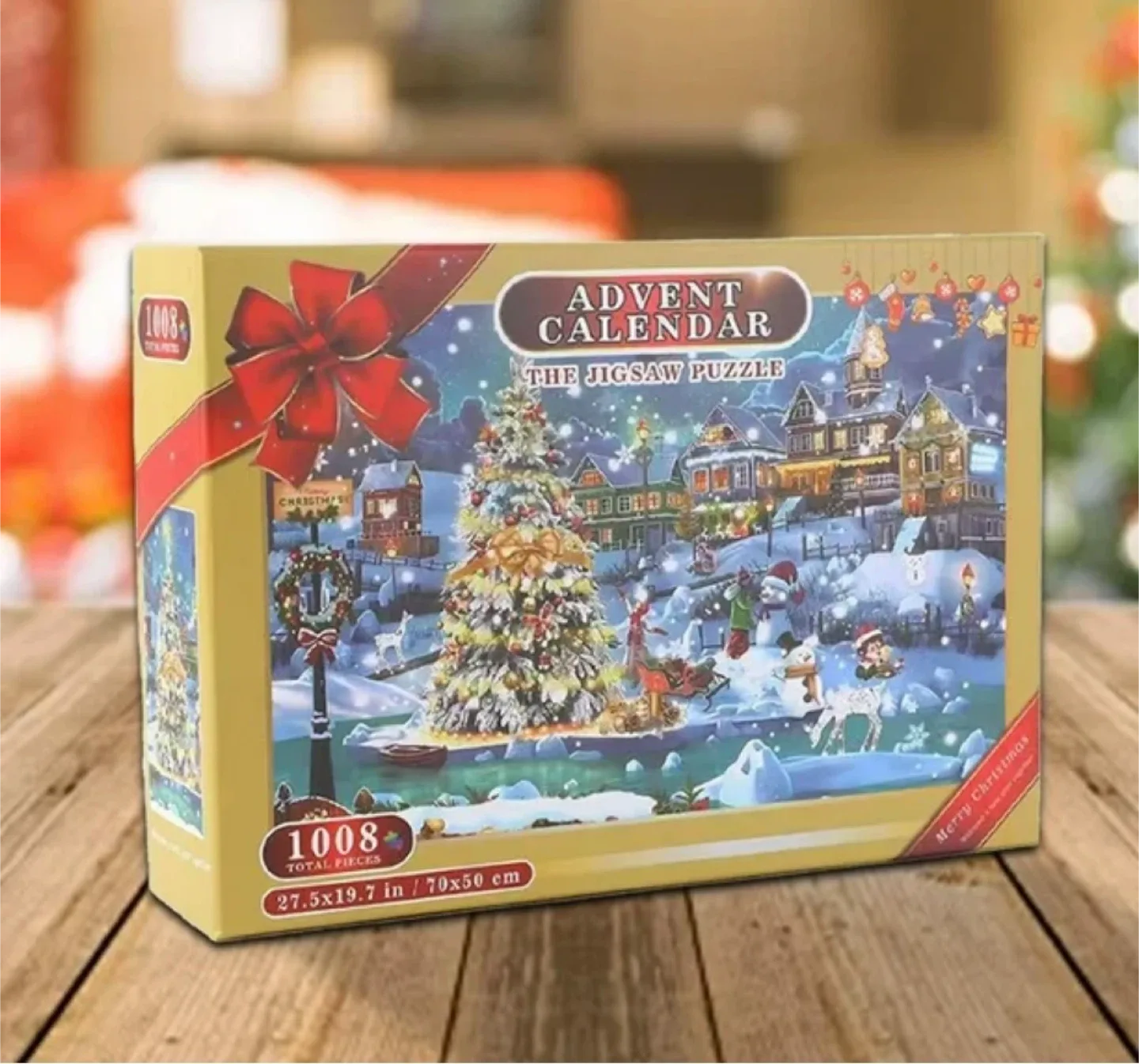 Advent Calendar Jigsaw Puzzle (1008 Pieces) thumbnail