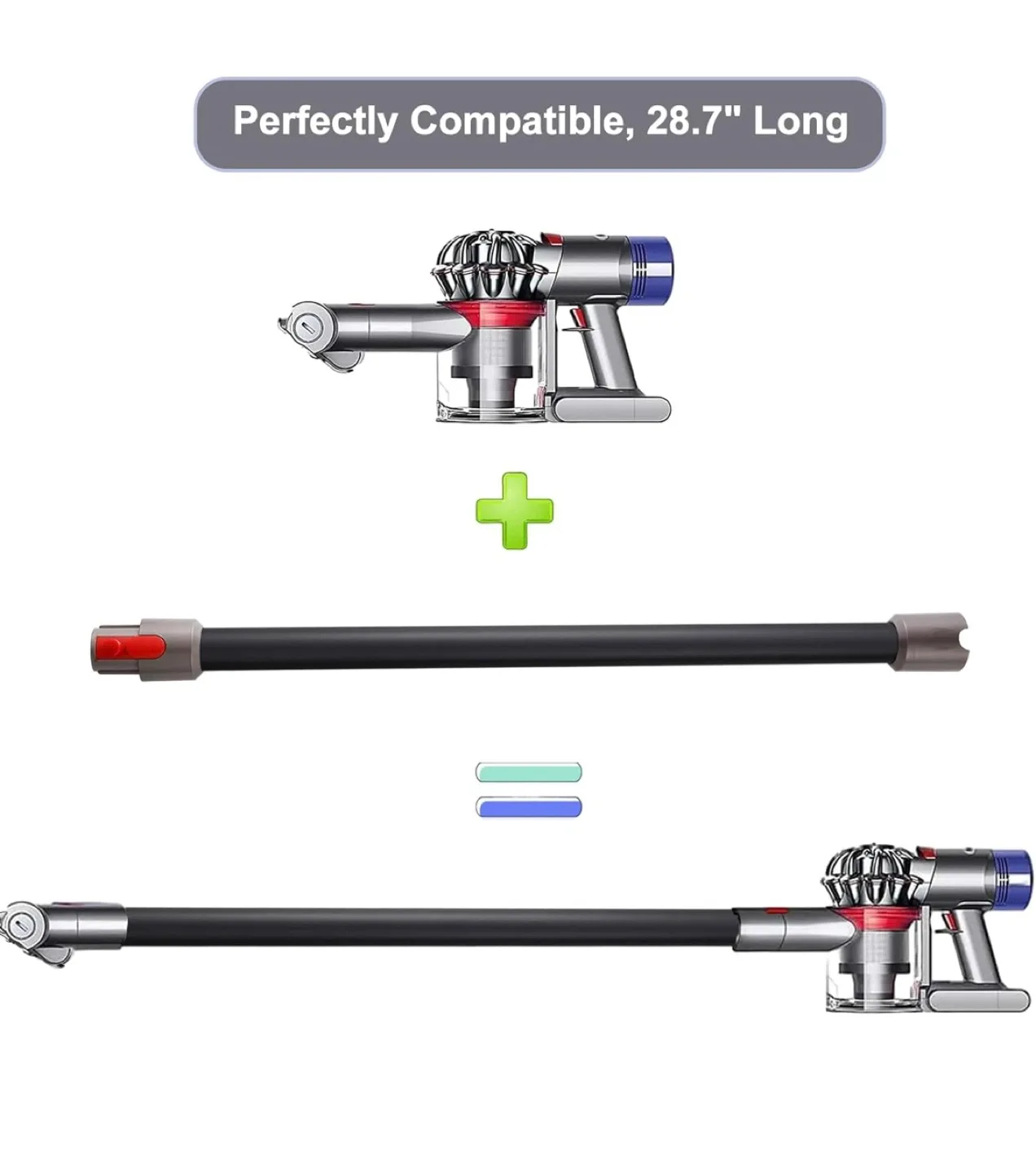 Vacuum Extension Wand - Compatible V7 to V15 image indicator(2)