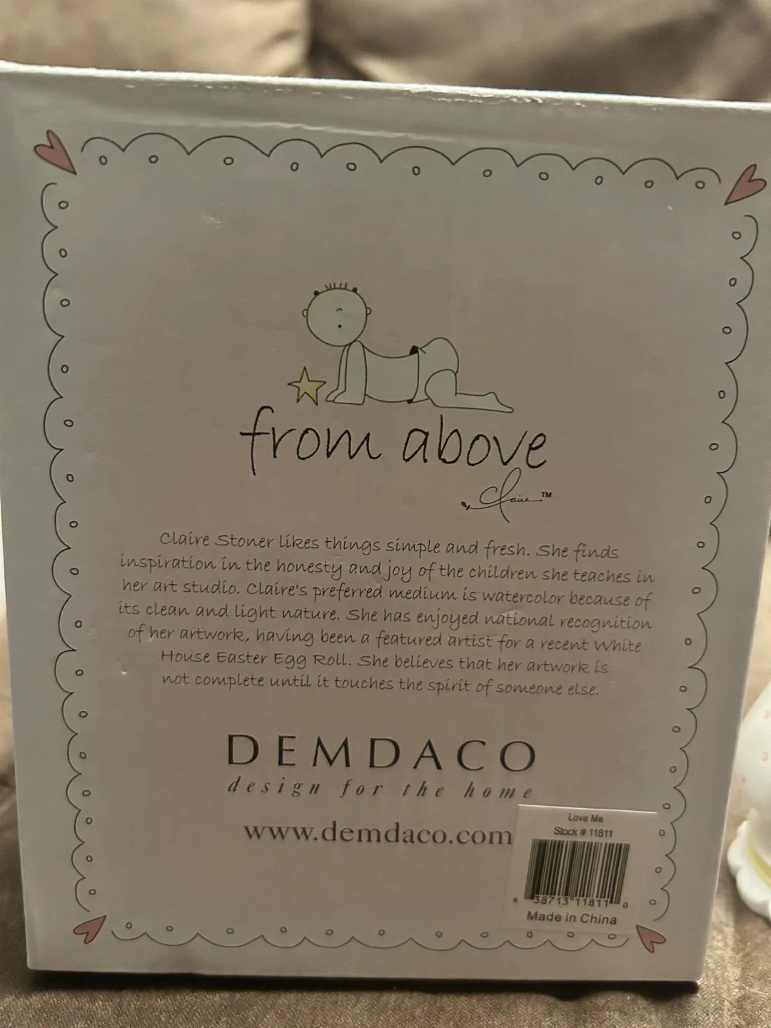 DEMDACO Love Me Figurine - From Above Collection image indicator(5)