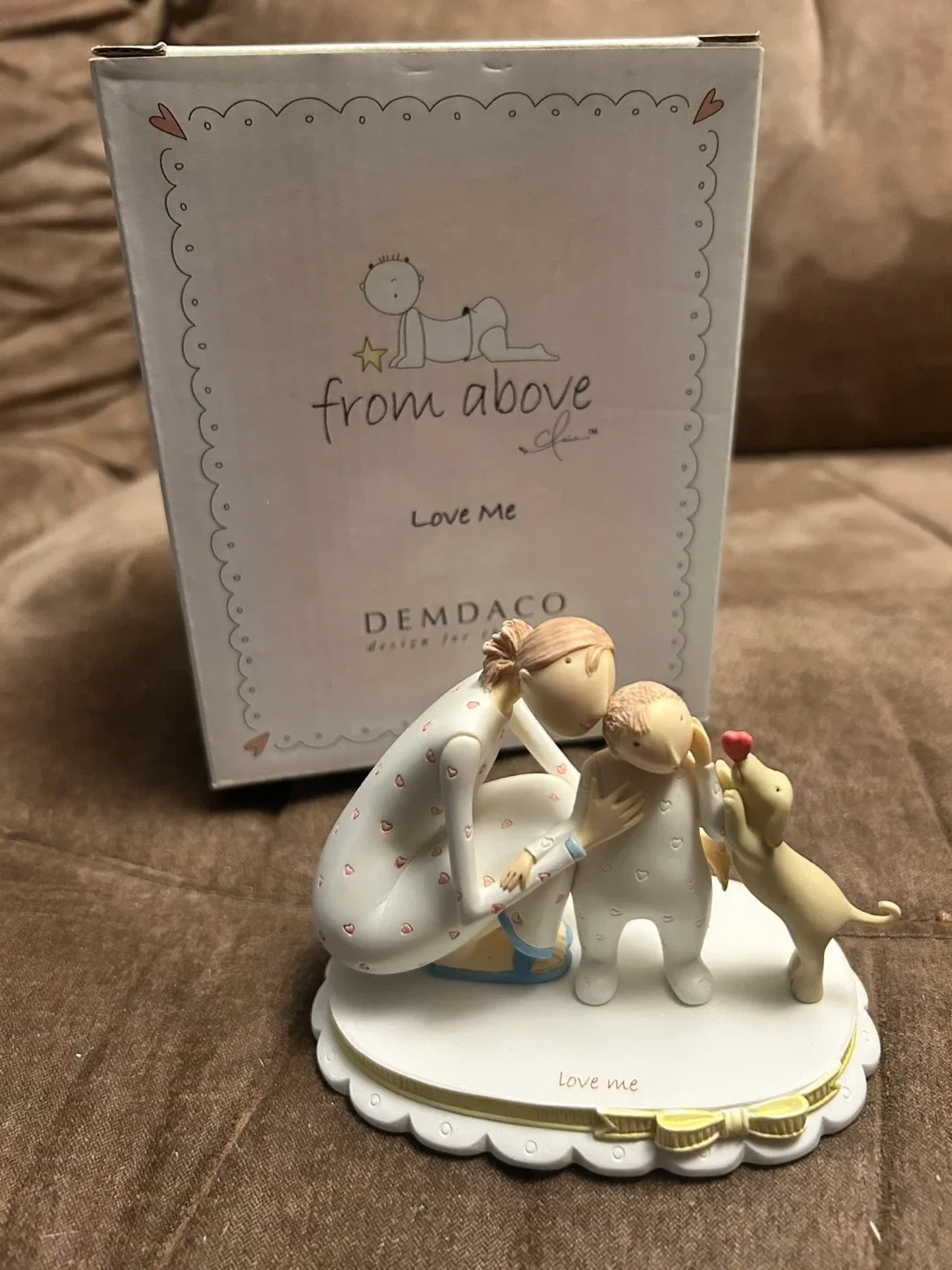 DEMDACO Love Me Figurine - From Above Collection image indicator(2)