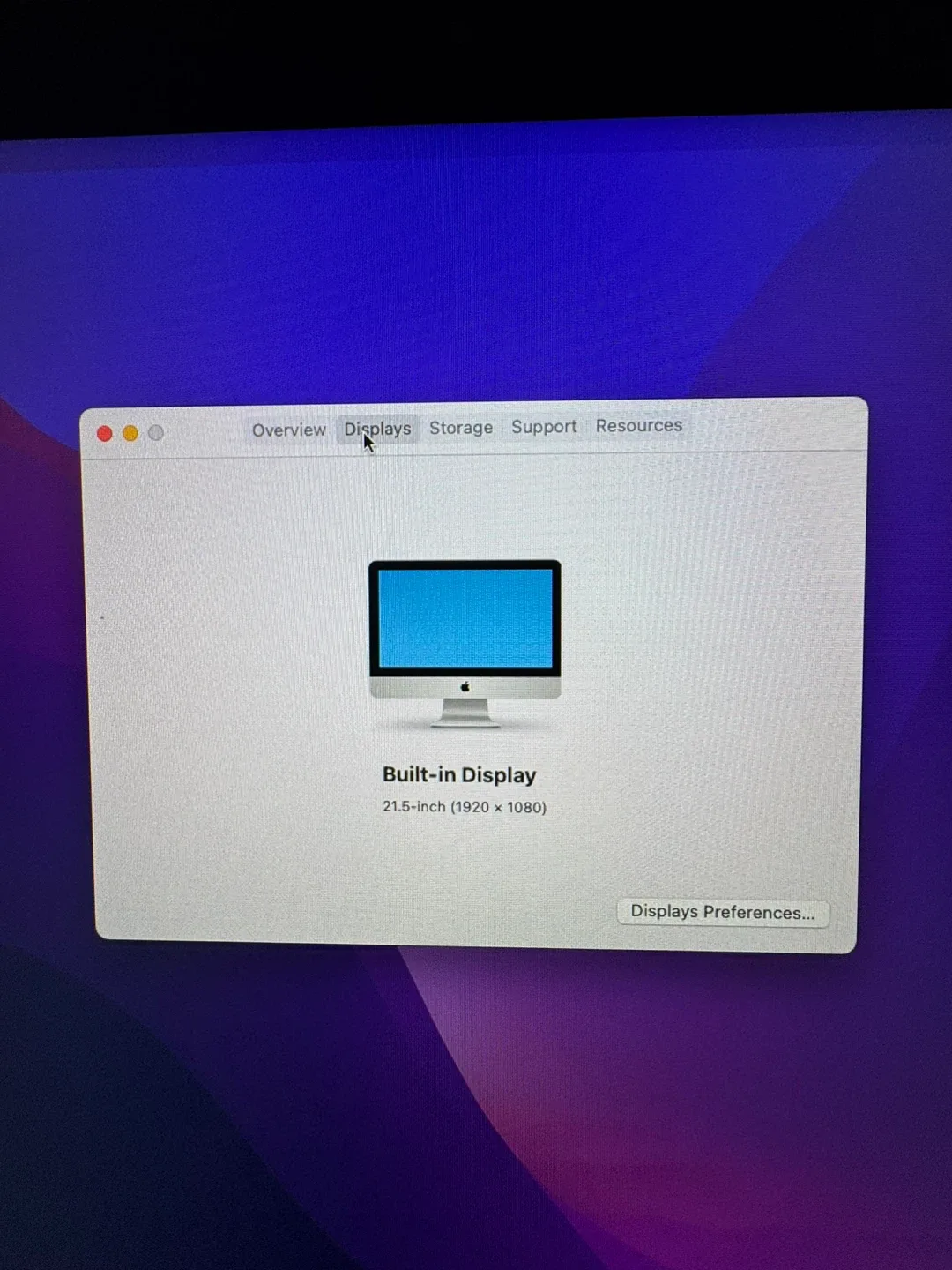 （222）Apple iMac 21.5-inch, Late 2015 image indicator(4)