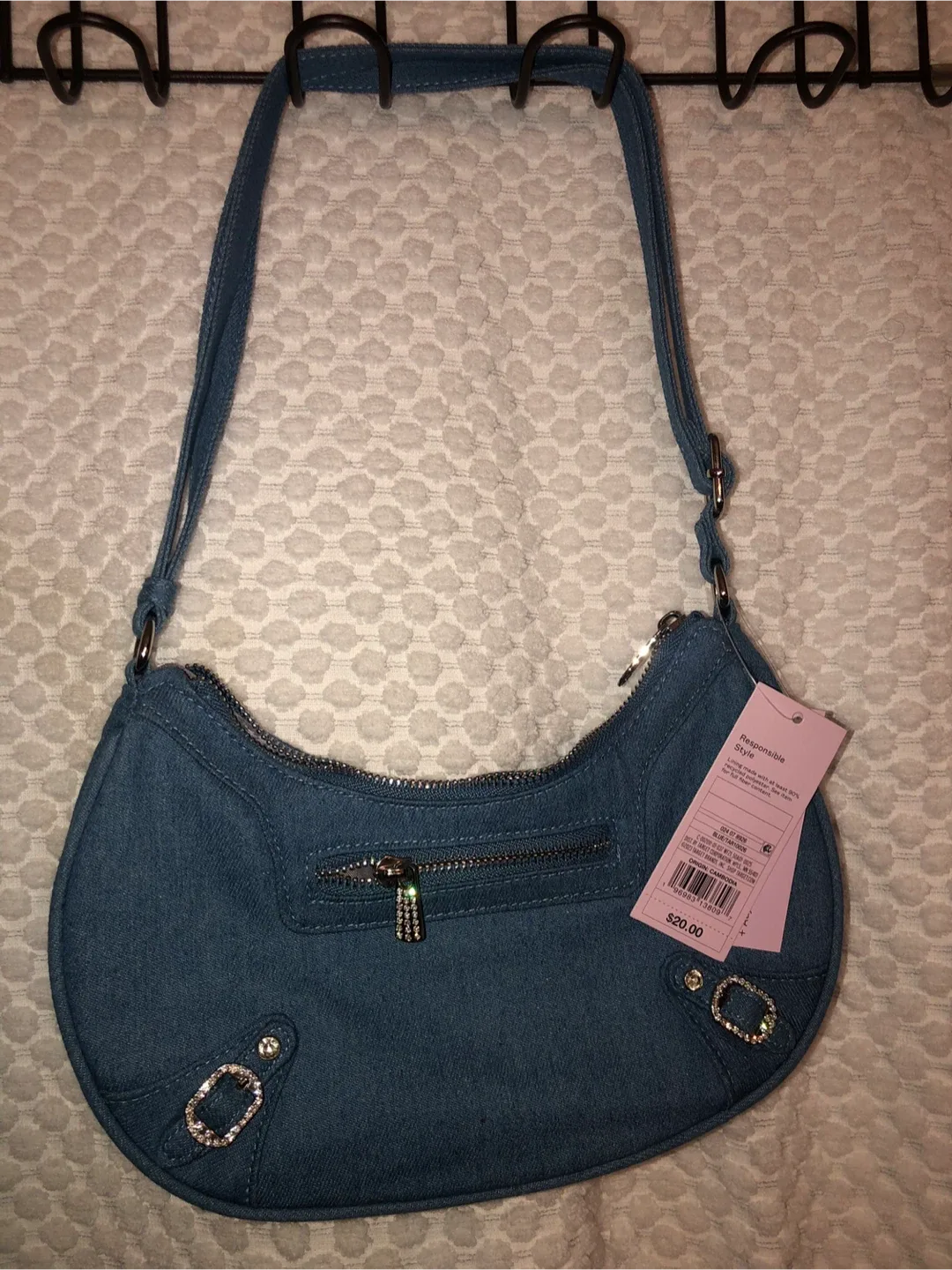 Wild Fable Denim Shoulder Bag - New with Tags thumbnail