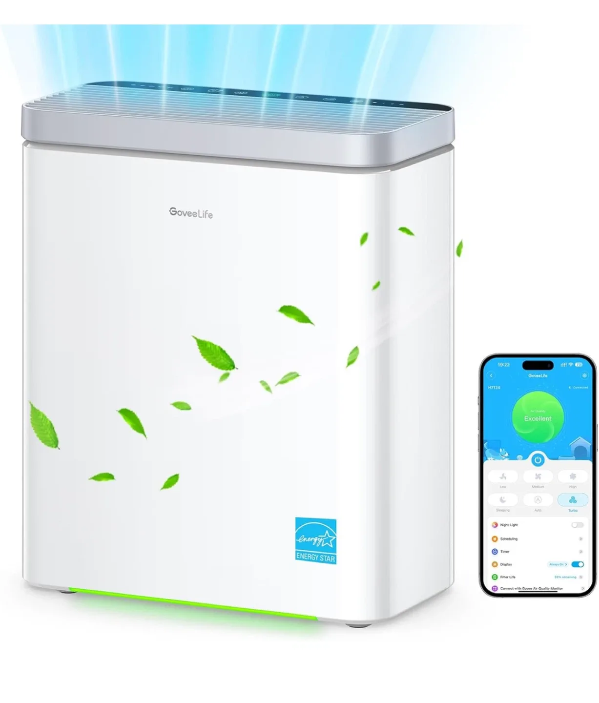 GoveeLife Air Purifier with HEPA Filter thumbnail