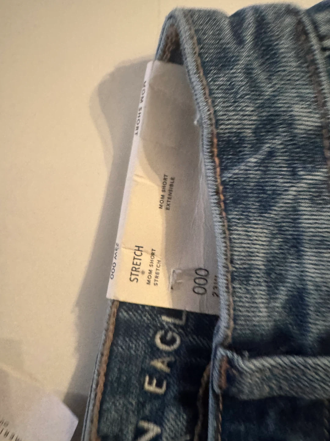 New American Eagle Mom Denim Shorts - Size 000 - photo 3