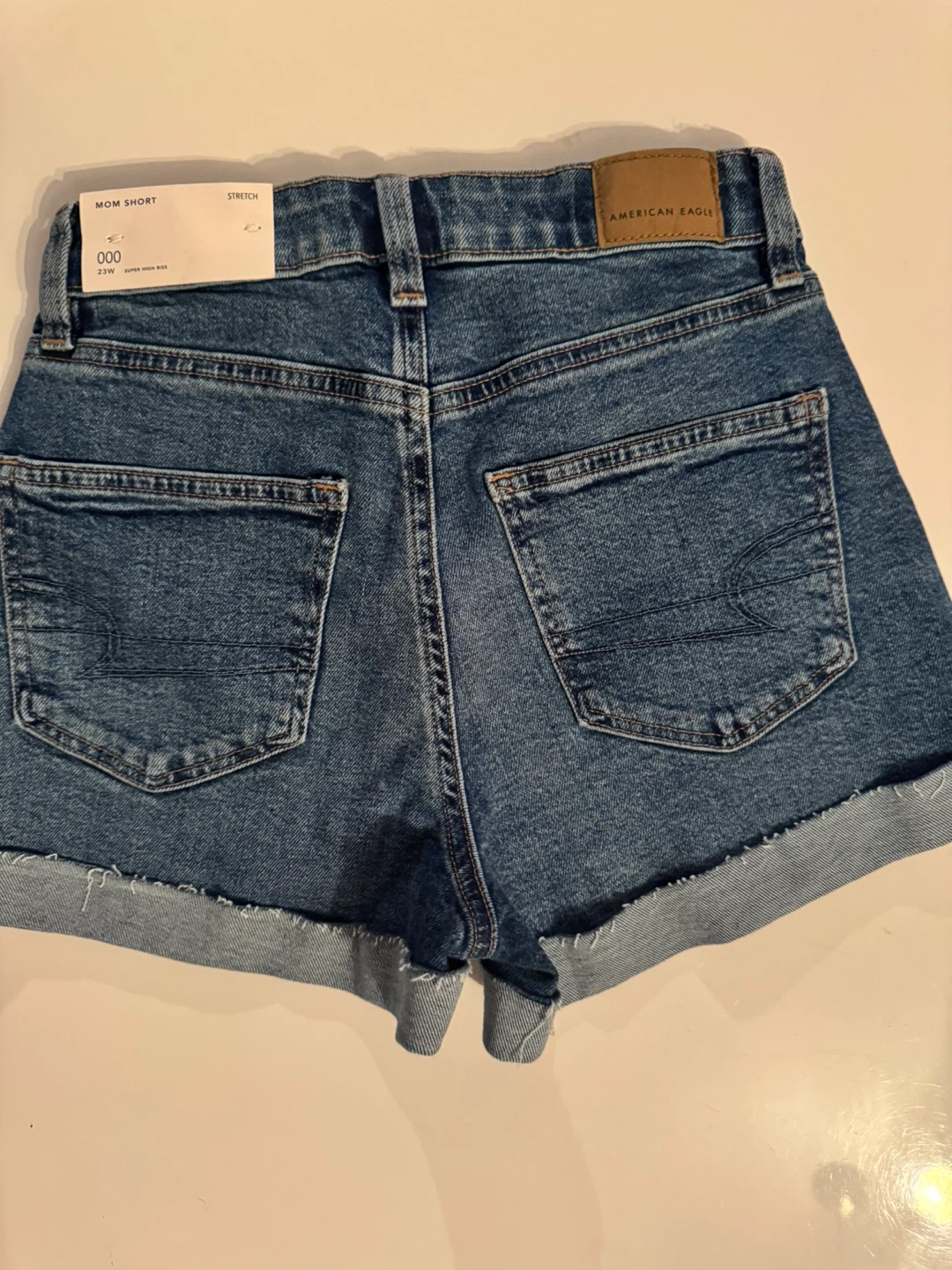 New American Eagle Mom Denim Shorts - Size 000 - photo 2