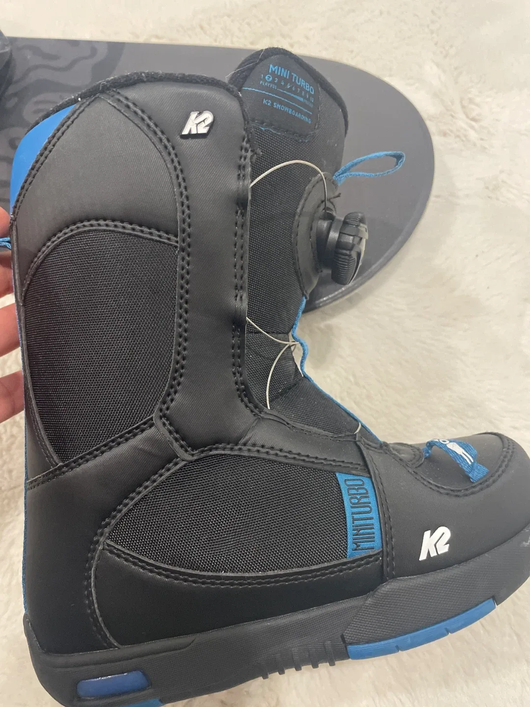 K2 Mini Turbo Snowboard Boots & Ultramaga 120 Snowboard image indicator(4)