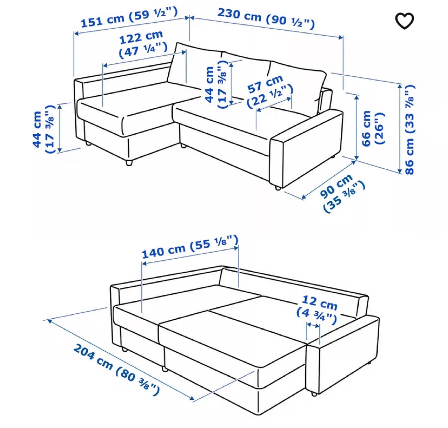 IKEA Friheten  Sectional Sofa Bed image indicator(3)