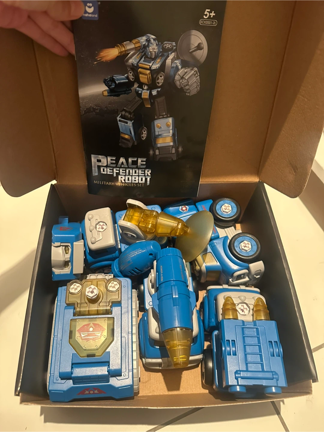 New Peace Defender Robot Vehicles Set - photo 3