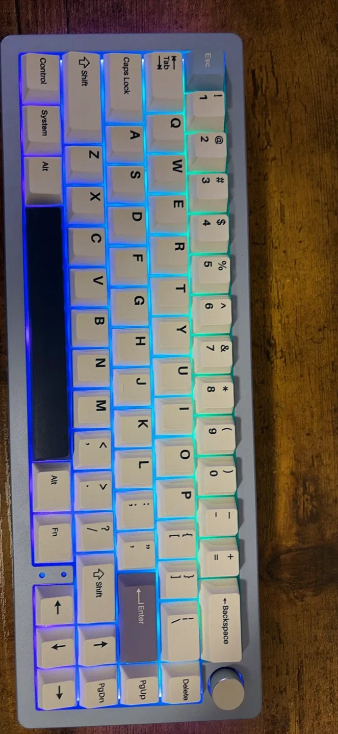 Custom Mechanical Keyboard - Yunzi al66 image indicator(3)