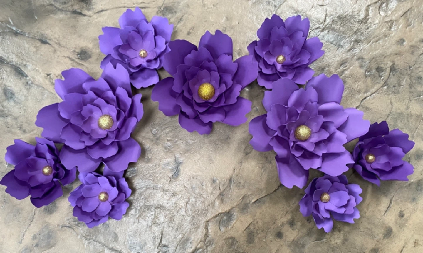 Handmade Paper Flowers - Home Decor