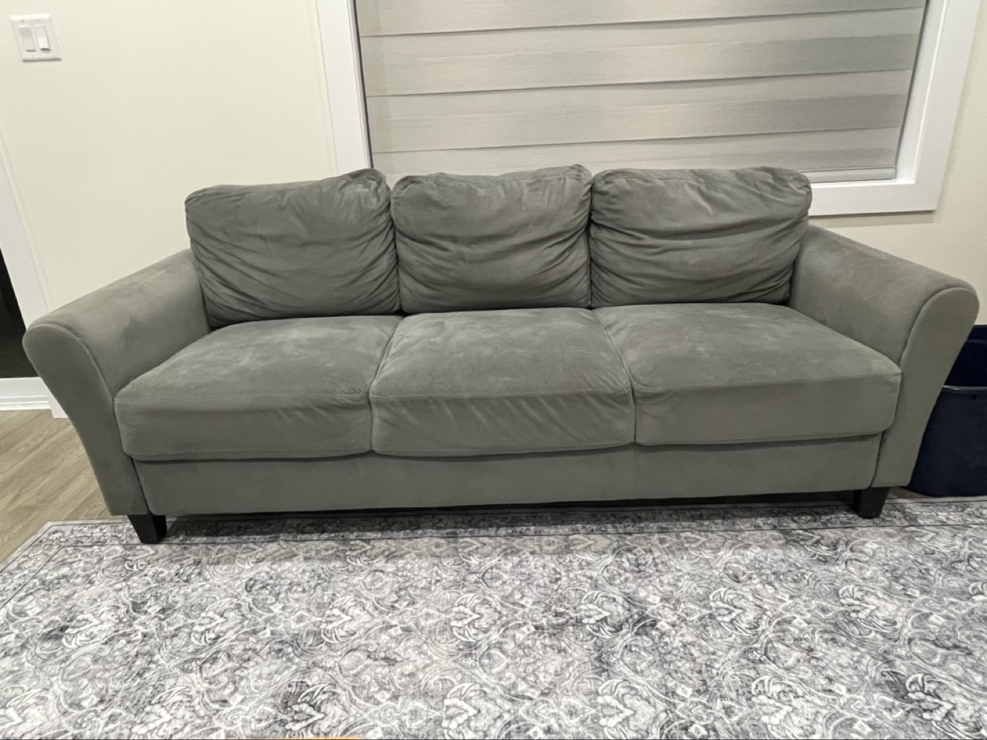 Comfortable Grey Sofa