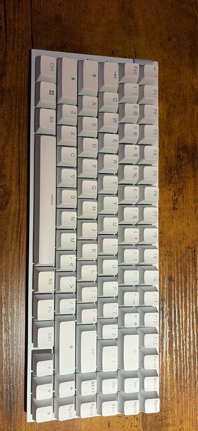 NZXT Function 2 MiniTKL White Keyboard image indicator(5)