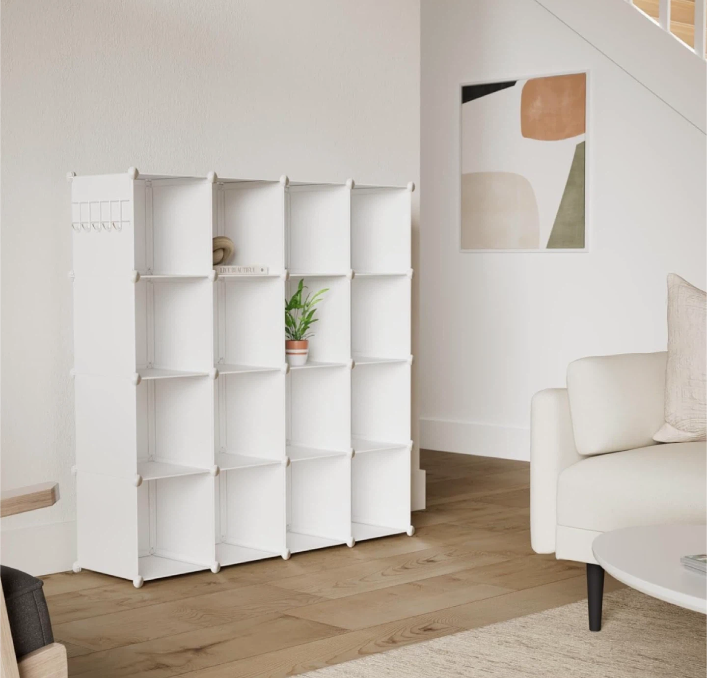 White Cube Storage Organizer - photo 4