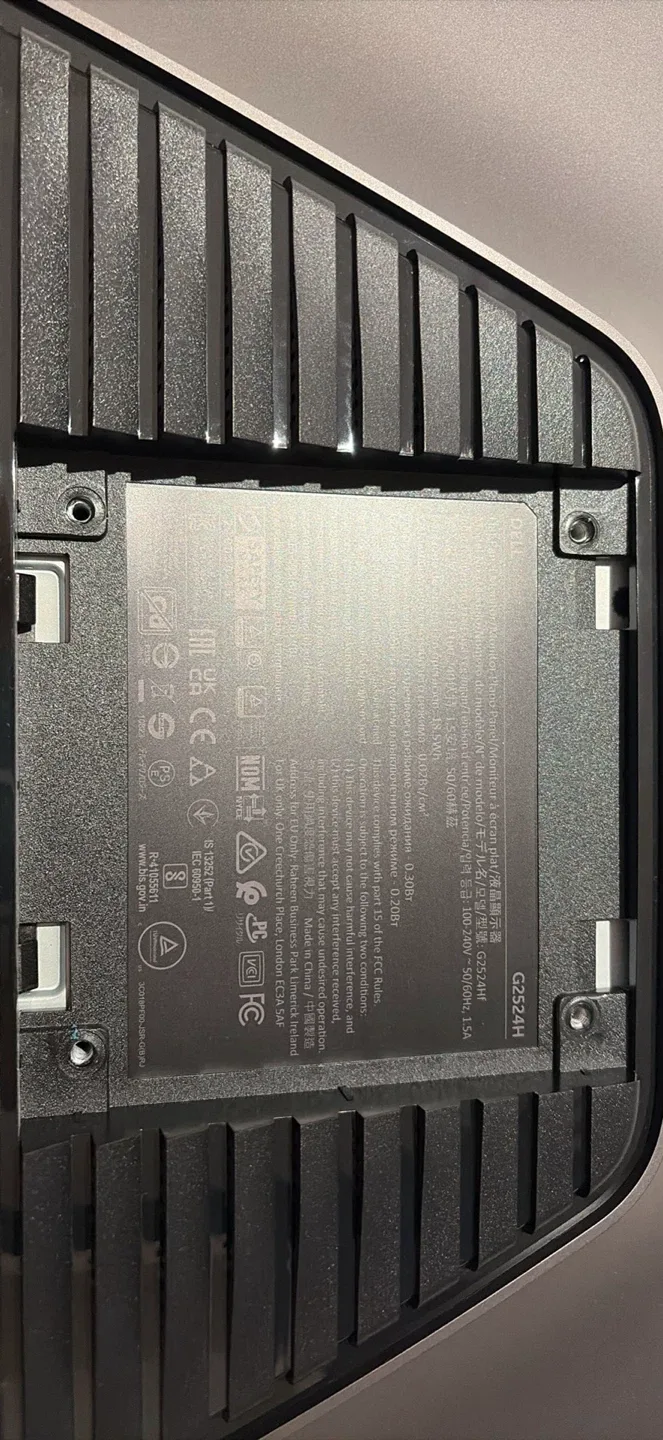 Dell G2524H Gaming Monitor 280hz,27inch,0.5 response time image indicator(3)