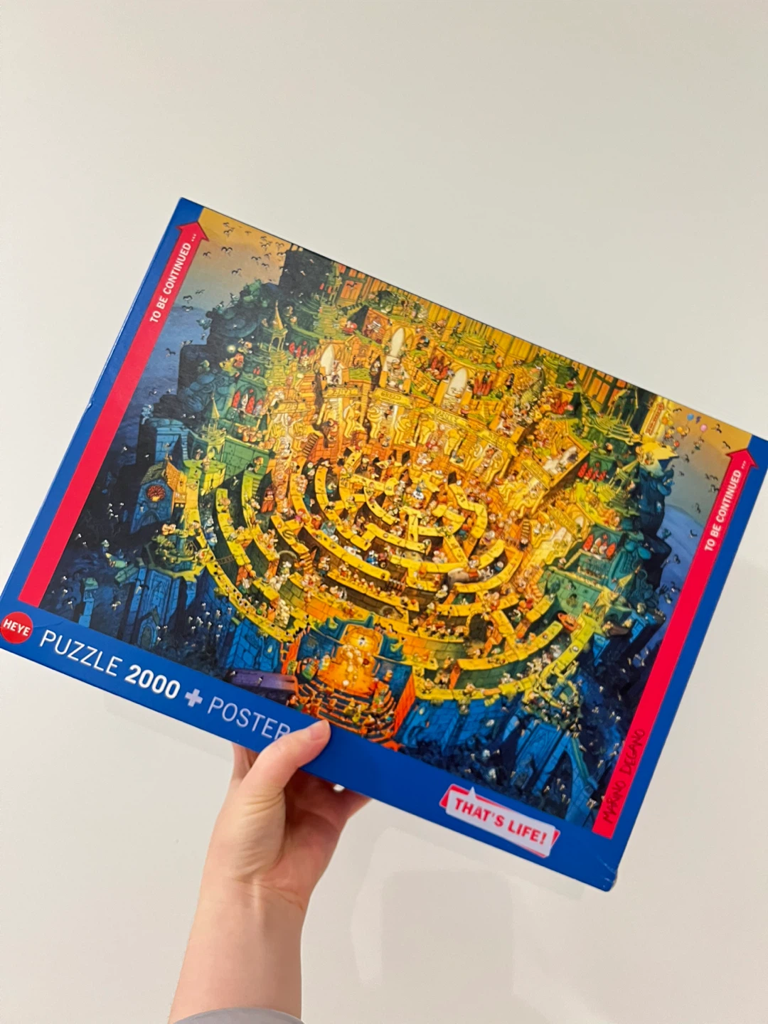 (Retail $66) Heye That's Life Deep Down 2000 Piece Puzzle