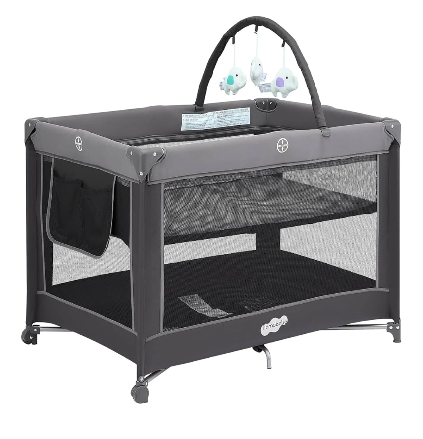 Baby Playard - Gray - Like New! - photo 4