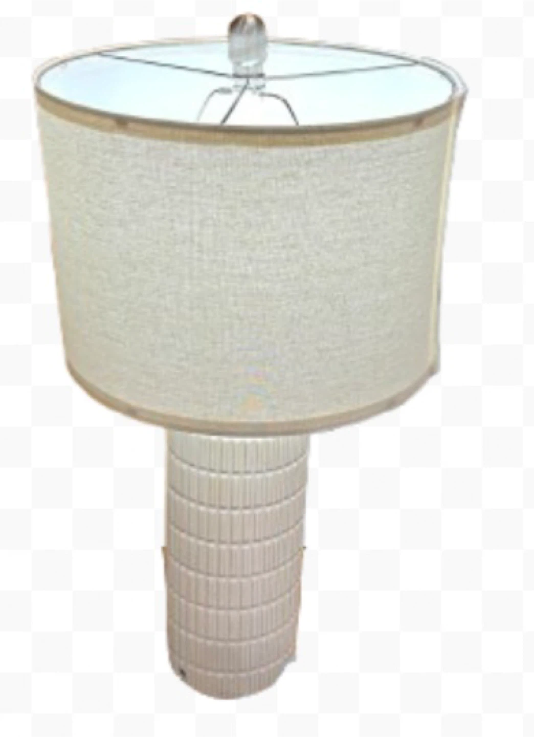 PoKat 23” table lamp white ceramic- NEW - photo 4