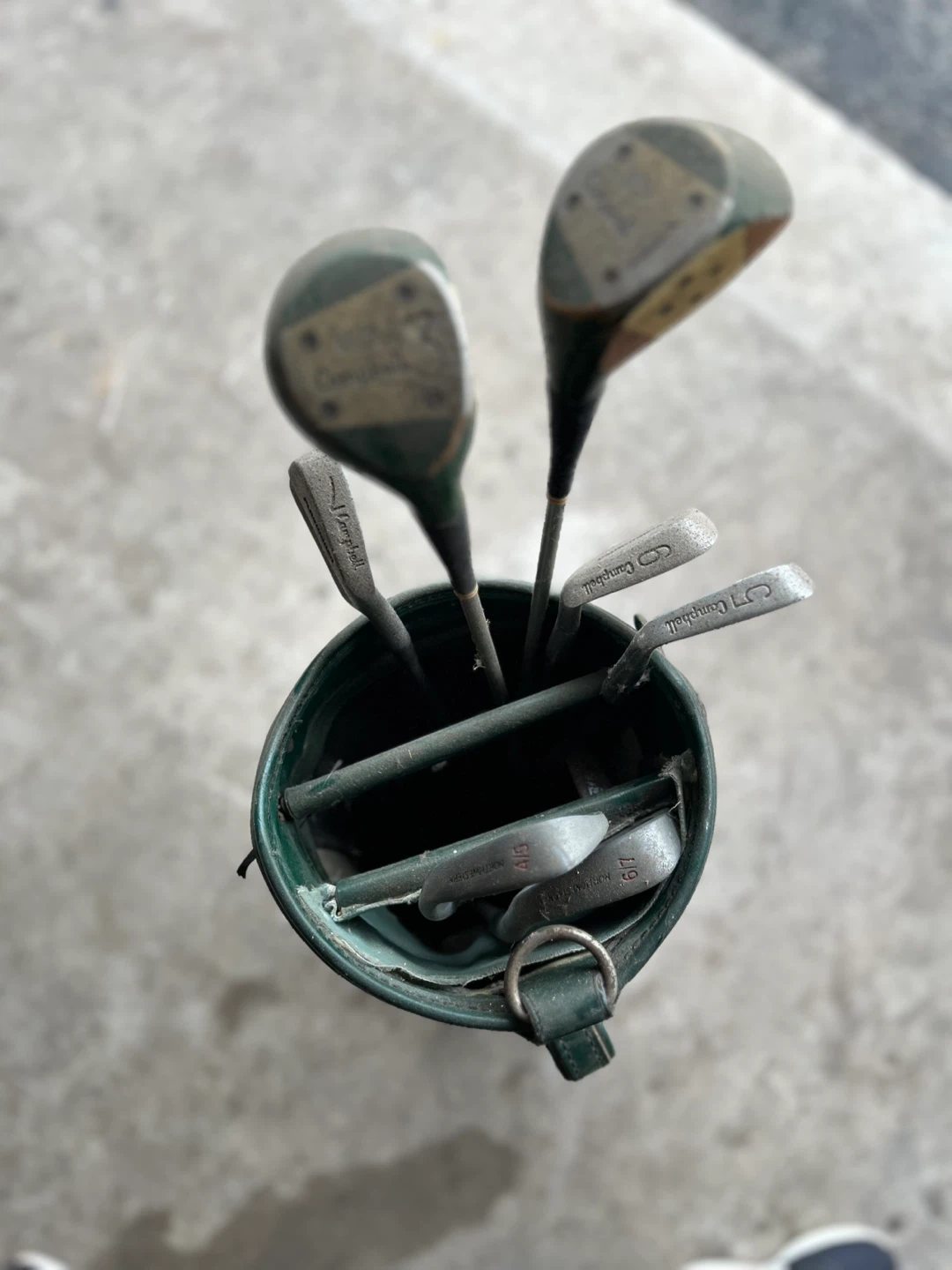 Vintage junior right handed Golf Club Set with Bag - photo 2