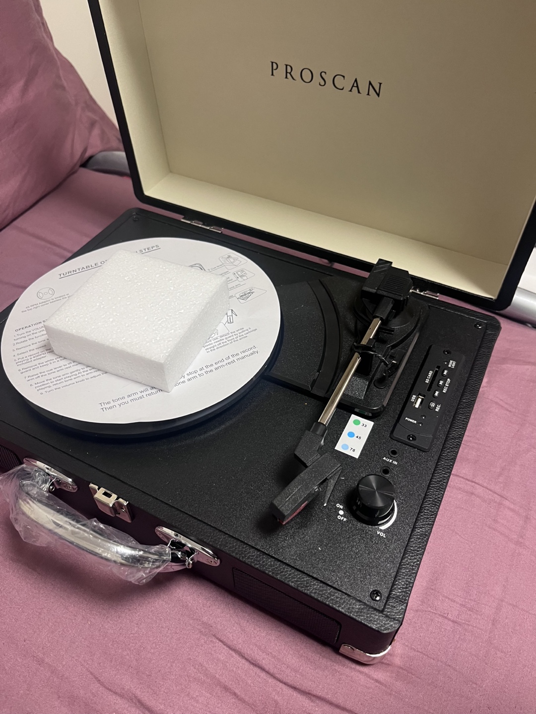 Proscan Bluetooth USB Turntable - photo 2