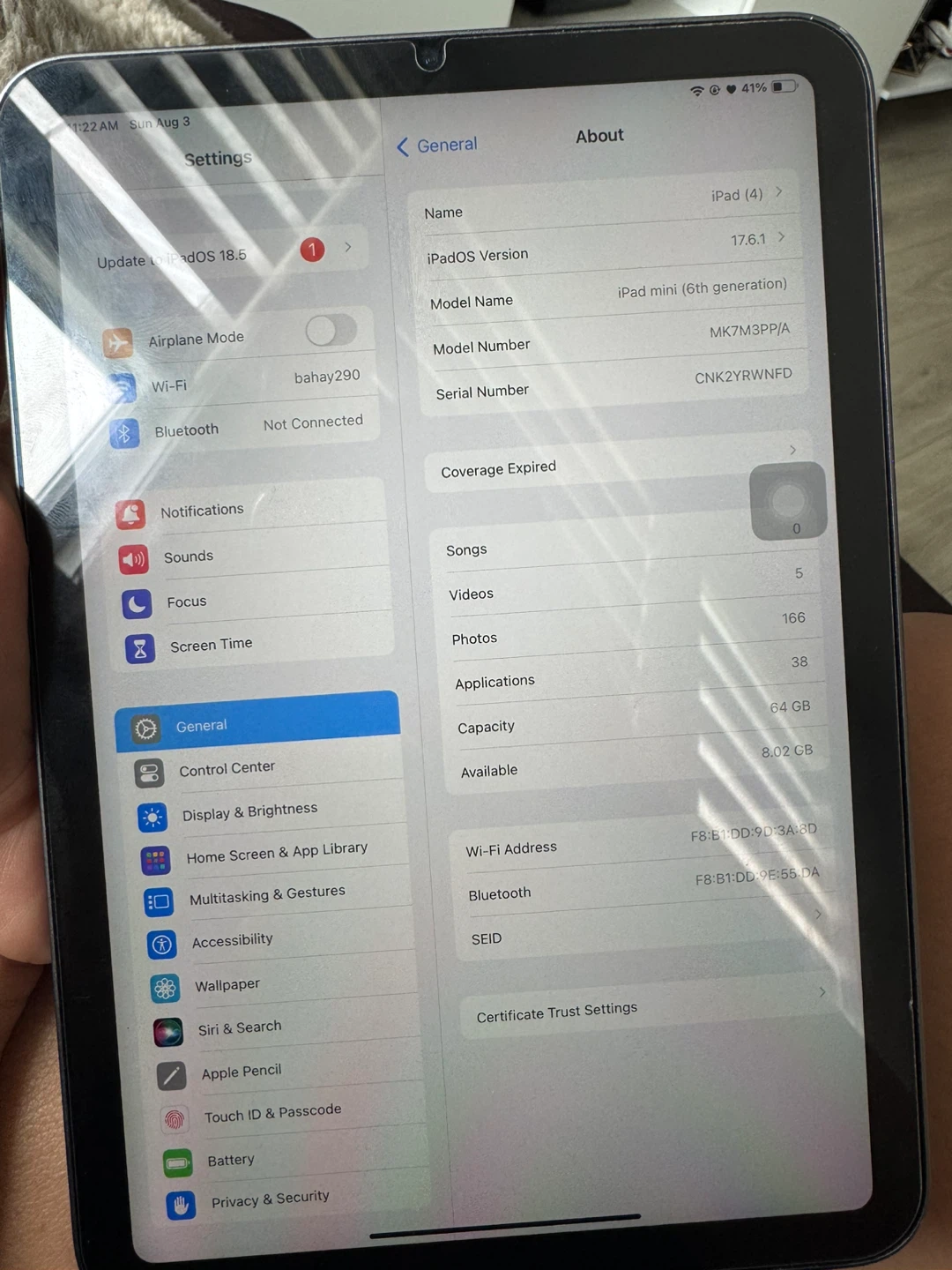 Apple iPad mini (6th generation) 64GB - photo 2