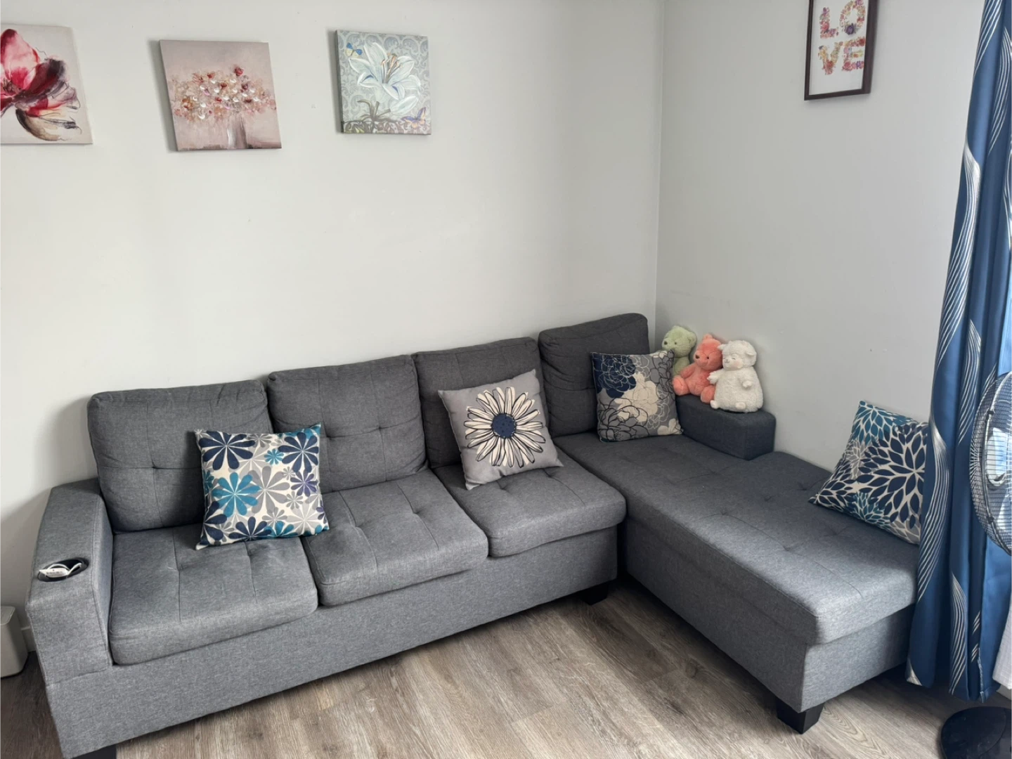 Grey Sectional Sofa