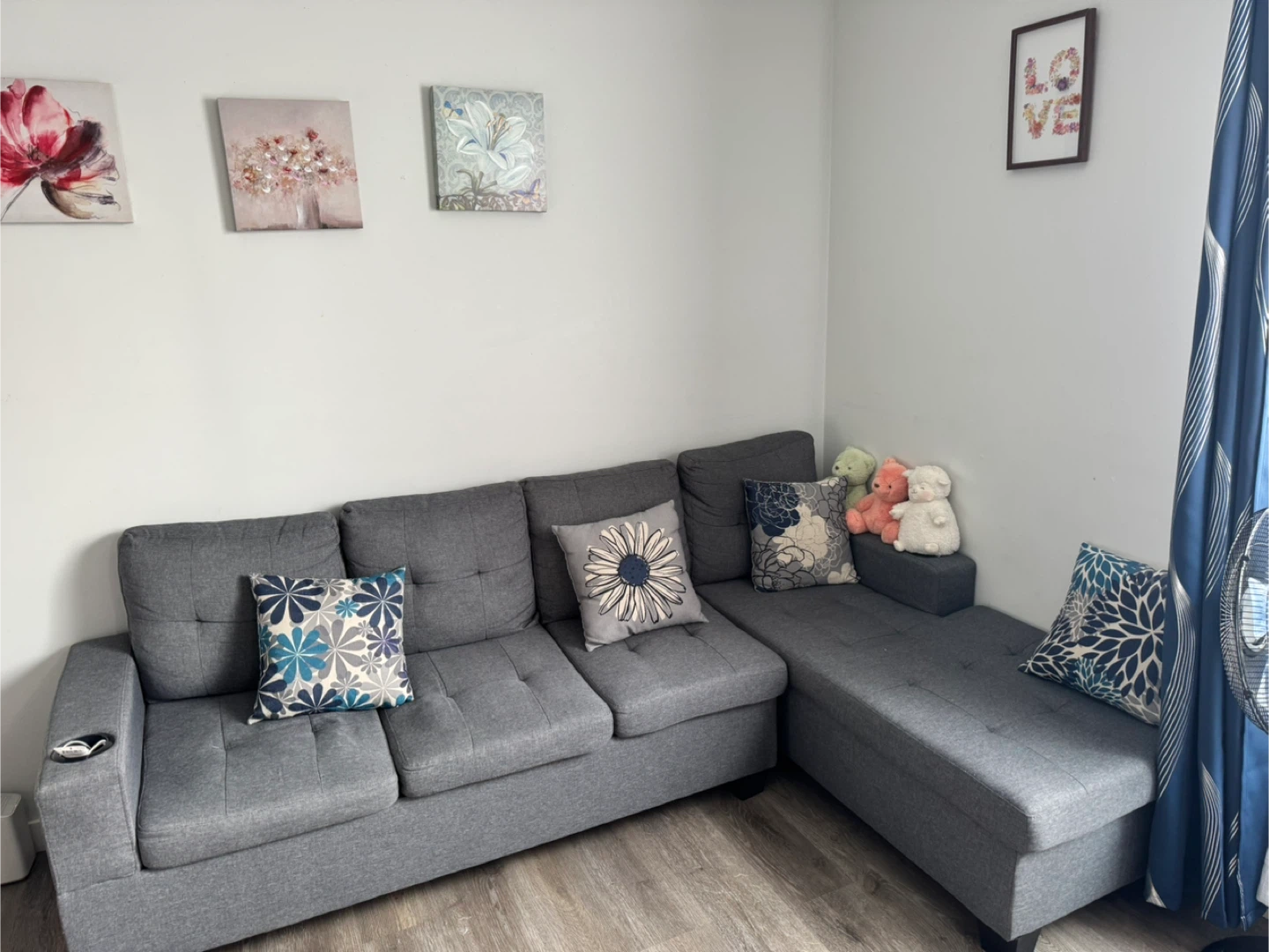 Grey Sectional Sofa - photo 2