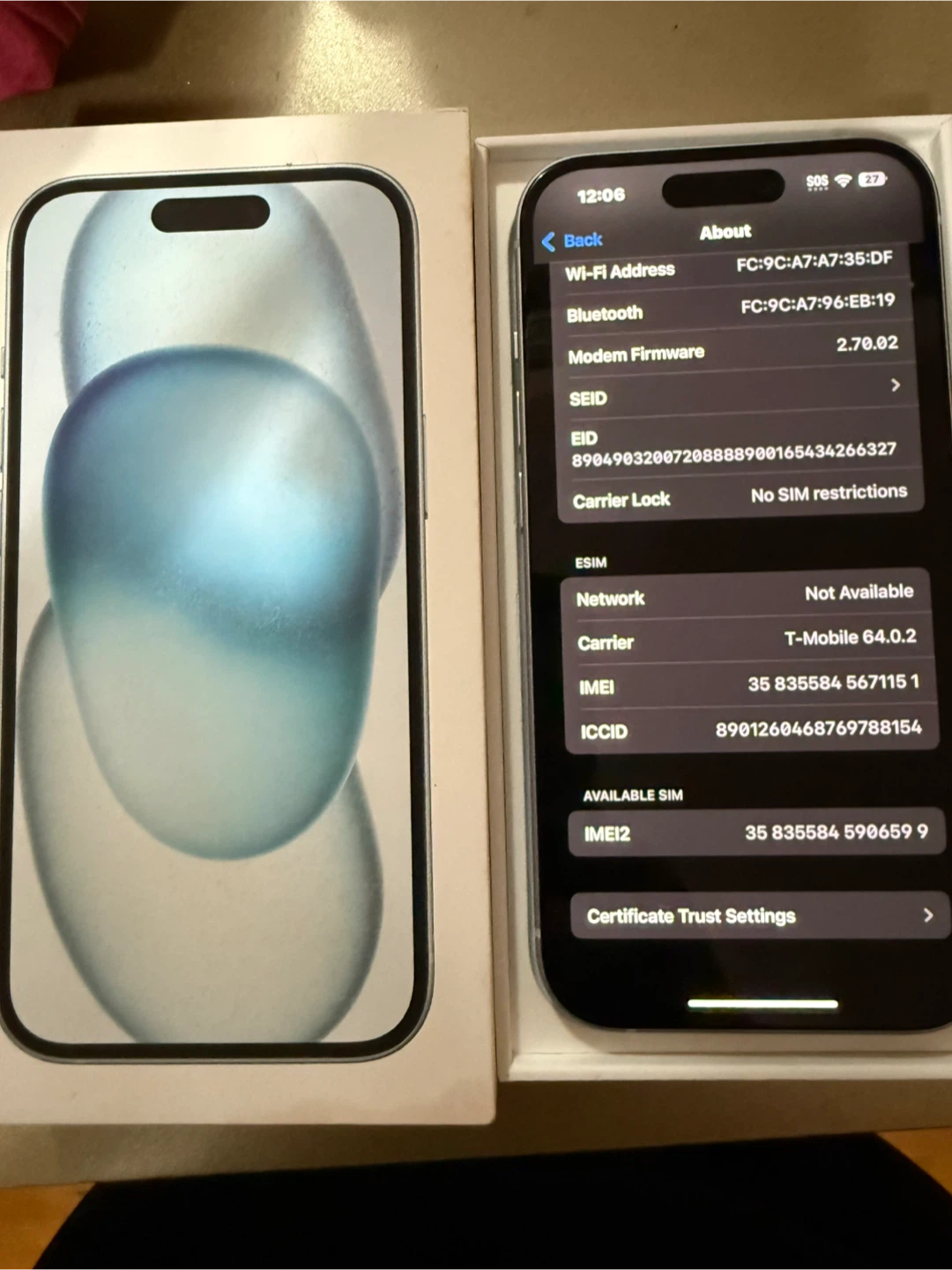 Apple iPhone 15 - new