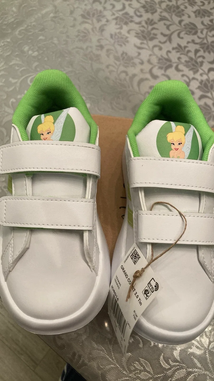 Adidas Grand Court 2.0 Tink CF I - Size 9K - New in Box! image indicator(2)