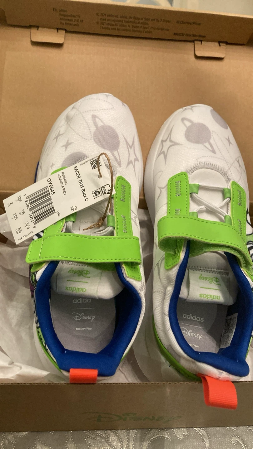 Adidas Racer TR21 Buzz C Kids' Shoes - Size 2 US