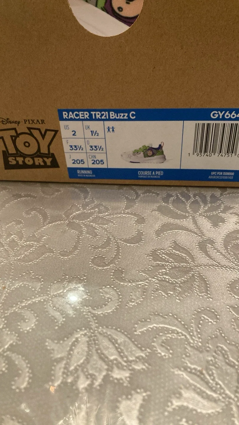 Adidas Racer TR21 Buzz C Kids' Shoes - Size 2 US image indicator(6)