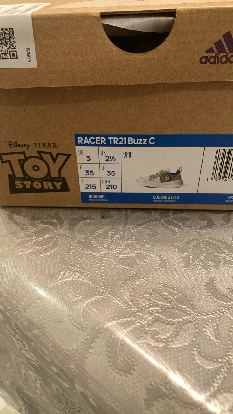 Adidas Racer TR21 Buzz C Kids' Shoes - Size 2 US - photo 5