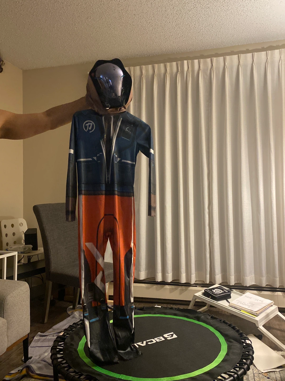 Like new Boys' Space Suit Costume with Mask
