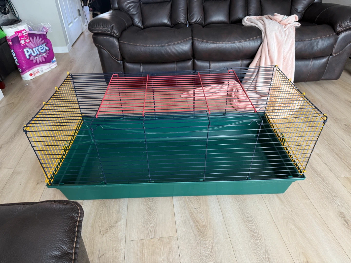 Rabbit/Guinea Pig Cage - Green