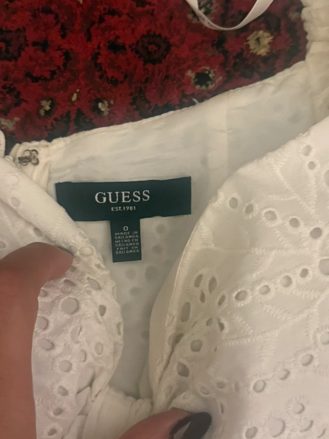 Guess White Dress - Size 0 image indicator(3)