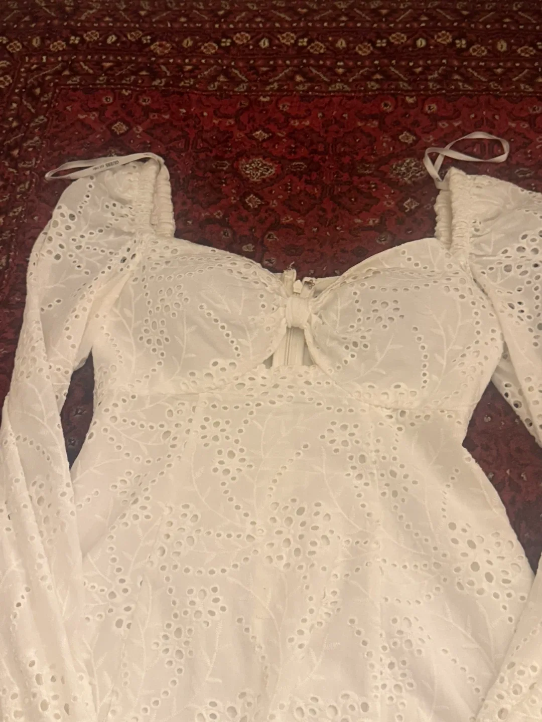 Guess White Dress - Size 0 image indicator(2)