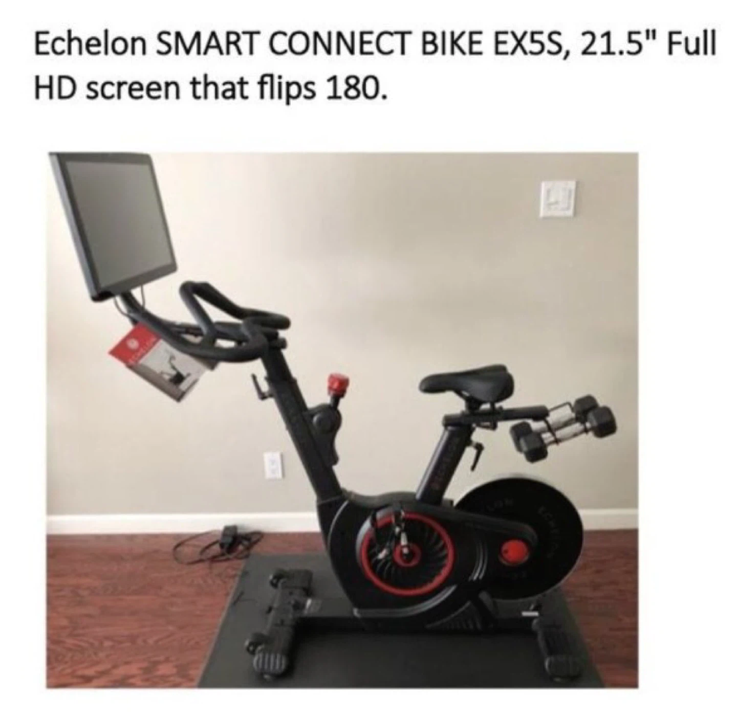 Echelon Smart Connect Bike EX5S ( FREE Monster Mat)