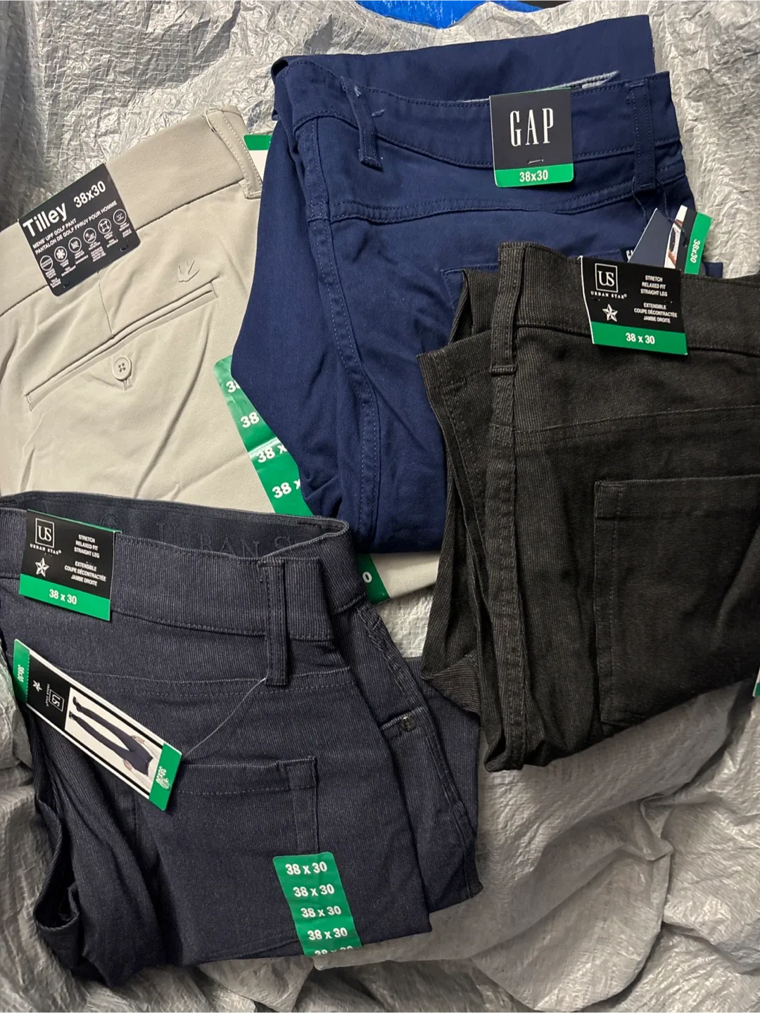 Tilley, GAP, Urban Star Pants 38x30 - New with Tags thumbnail