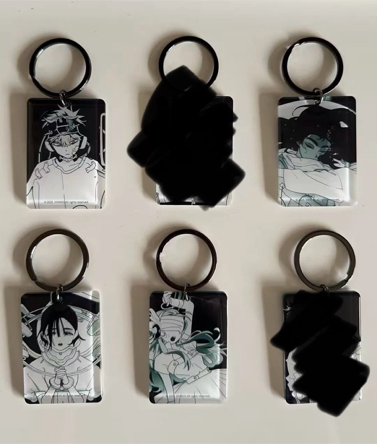 Alien Stage Keychains