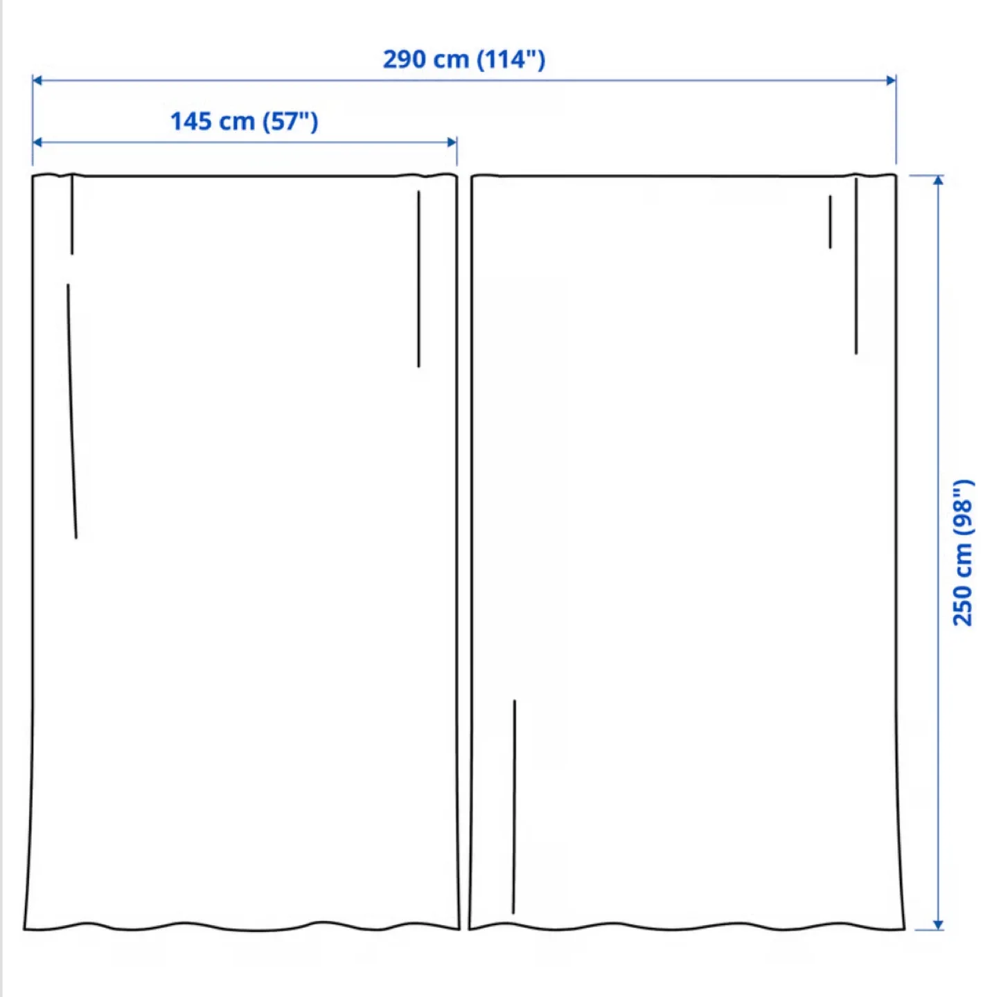 New White Lace Curtain Panels (Set of 2) image indicator(4)