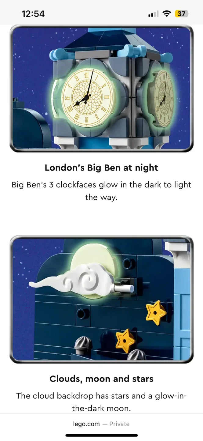 (Retail $113) LEGO Disney Peter Pan & Wendy's Flight Over London image indicator(4)