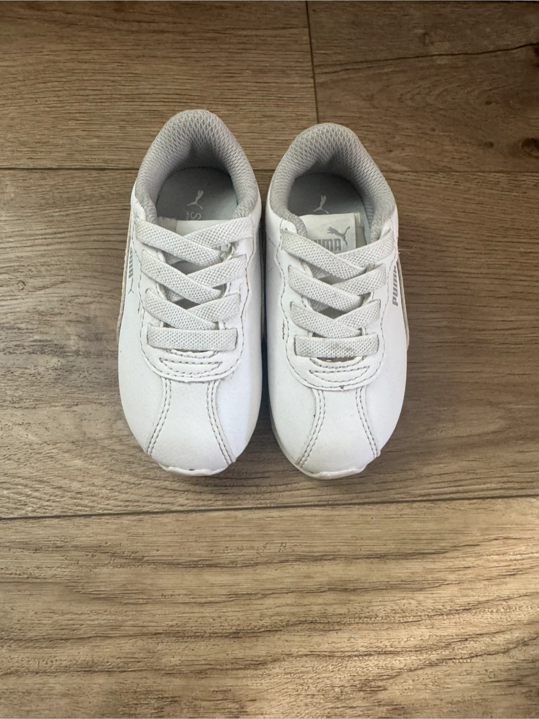 Puma White Sneakers - Size 6C